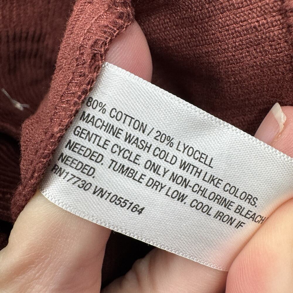 Universal Thread Corduroy Button Front Shirt Dres… - image 5